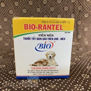 Thuốc tẩy giun sán cho chó mèo Bio Rantel