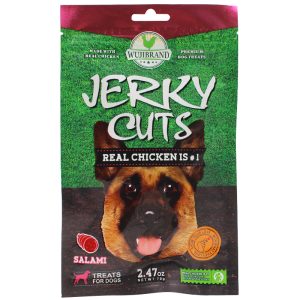 Bánh thưởng cho chó vị xúc xích WUJI Jerky Cuts
